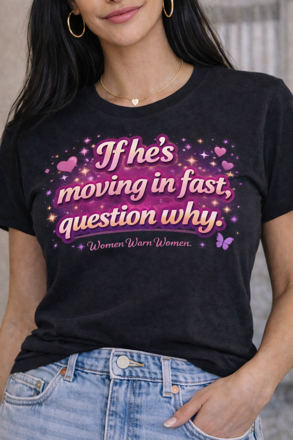If he’s moving in fast, question why.