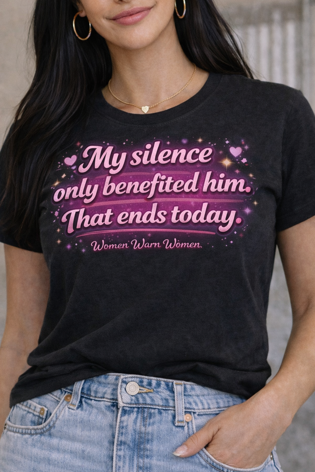 My silence only benefited him. That ends today.
